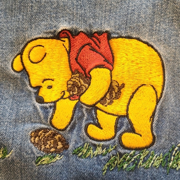 Vintage Disney dress 90's cotton pooh piglet - Picture 6 of 13